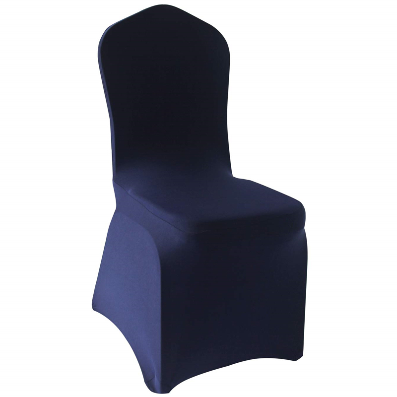 Chair Cover Lycra Navy - Image 2