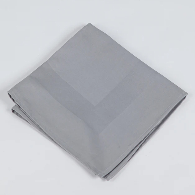 Napkin satin band grey