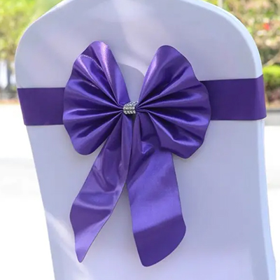 Chair Bow Readymade Purple